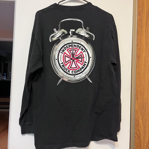 Thrasher TIME TO GRIND LONG SLEEVE Skateboard T Shirt black - Picture 4 of 4